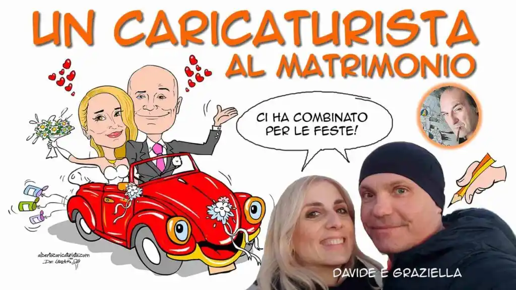 Caricaturista per Matrimoni in Puglia Caricaturista al Matrimonio in Puglia
